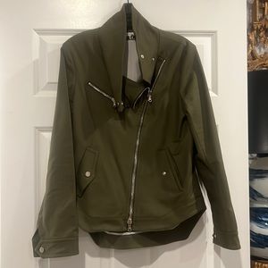 Veronica Beard army green Dickey jacket